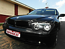 BMW 7 E65 стилизация молдингов под Shadow Line
