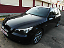 BMW 5 E61 стилизация молдингов под Shadow Line