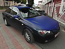 Частичная оклейка в синий матовый цвет Nissan Almera