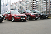 Очередное брендирование автомобилей БМВ у диллера 