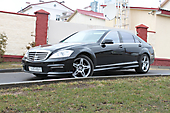 Тонировка стекол Mercedes Benz W221