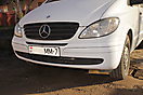 Оклейка белым Карбоном (Carbon 3D) бамперов Mercedes Vito