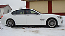 Оклейка в Белый матовый цвет BMW 7 (F01) x-drive_11
