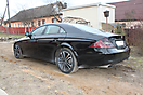 Оклейка молдингов и решетки в черный Mercedes CLS (C219)_3