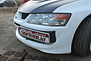 Оклейка в Белый цвет Mitsubishi Lancer Evolution 8_15