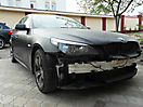 Черный матовый BMW 5 (E60)
