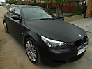 Черный матовый BMW M5 (E60)