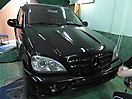 Бронирование передней оптики Mercedes M-klasse (W163)_1