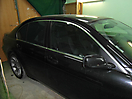 Стилизация молдингов BMW 7 (E65) под ShadowLine _2