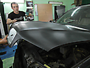 Оклейка капота в черный карбон (Carbon) BMW X5 (E53)_4