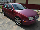 Бардовый карбон на VW Jetta