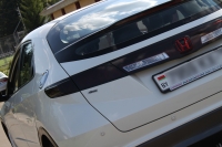 Тонировка пленкой всей задней оптики на Honda Civic