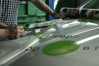 Реклама на транспорте в Минске